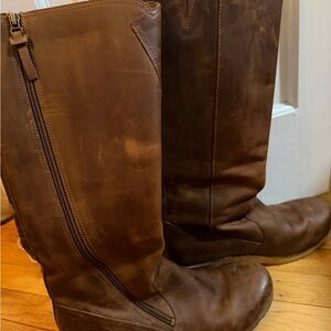 Dansko Brown Heeled Boots